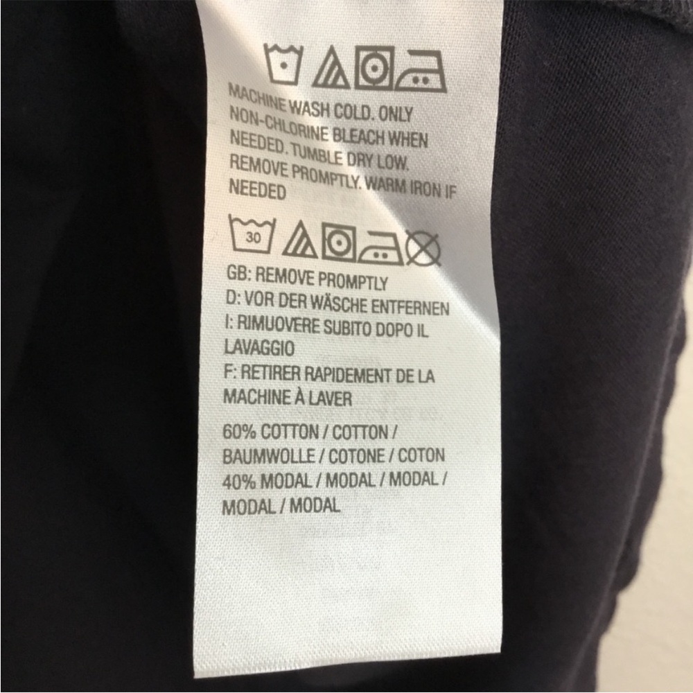 LOGO Navy Tunic Top Size X-Small - Picture 8 of 9